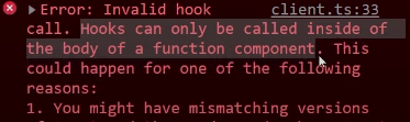 error hook
